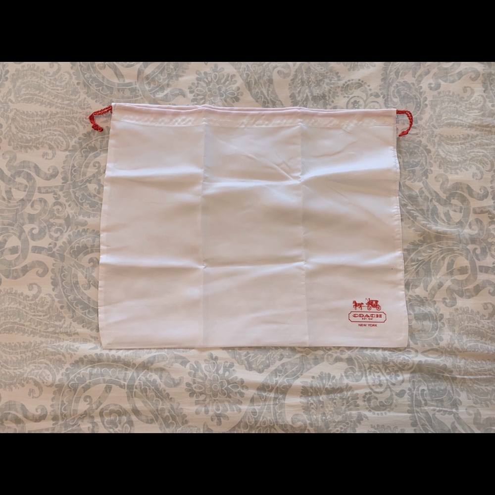 Small Coach Dust Bag